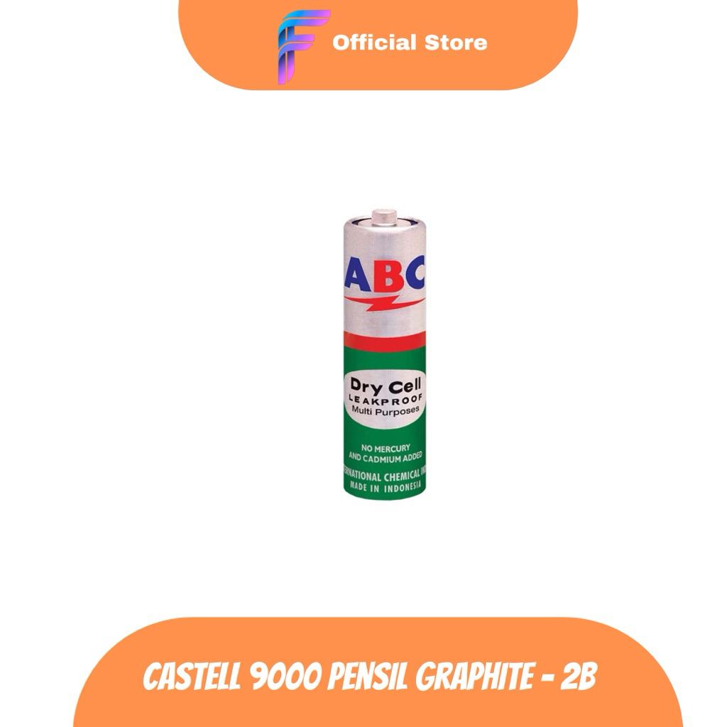 Batre jam dinding ABC AA