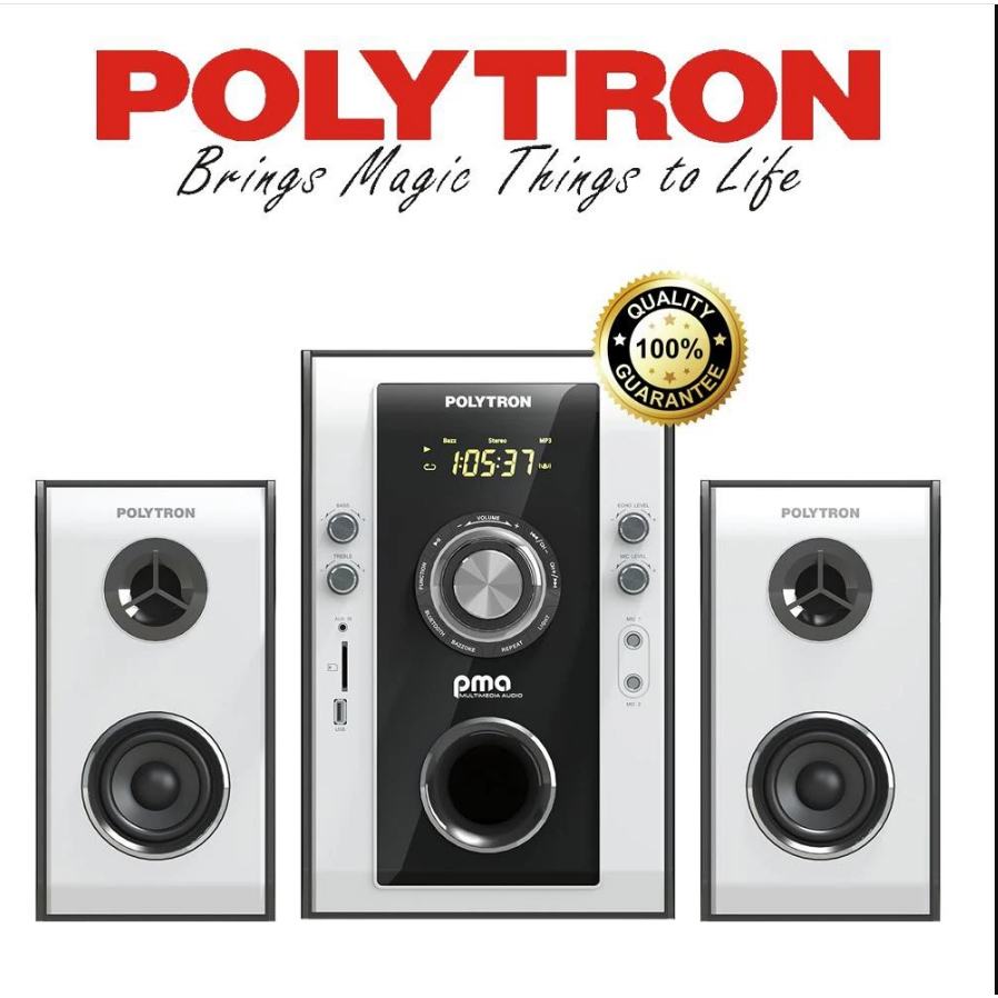 Polytron Speaker PMA9503 / PMA 9503 (Bluetooth / Aux) Garansi Resmi