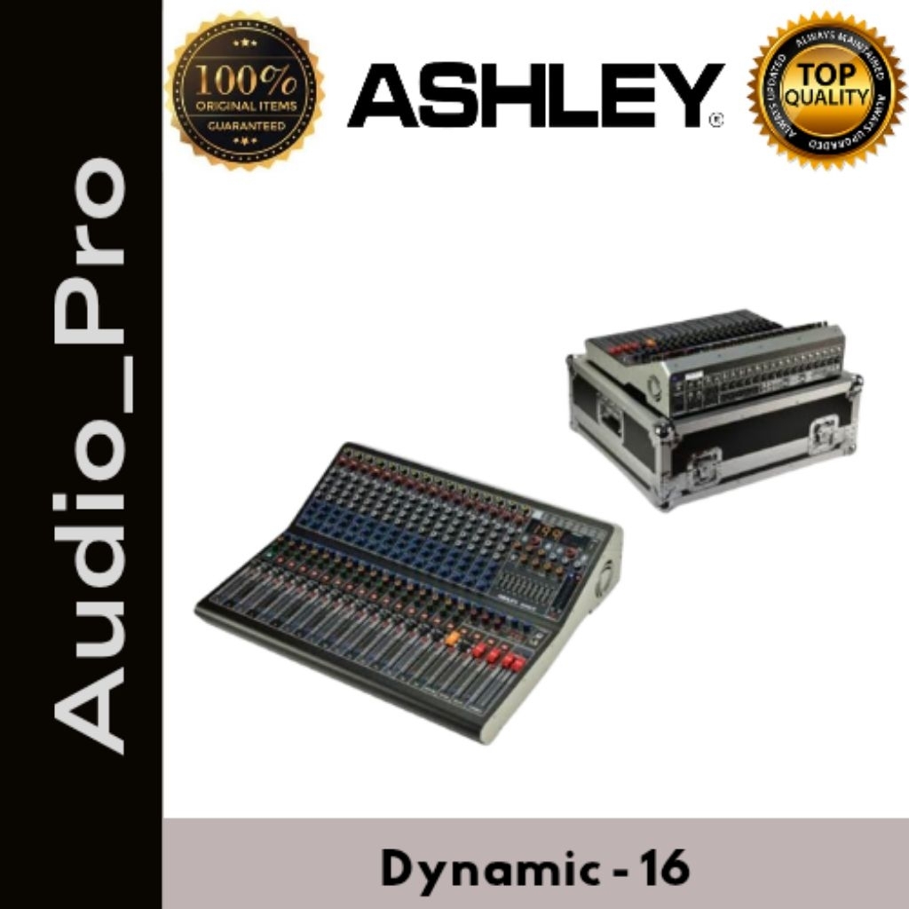 MIXER ASHLEY 16 CHANEL DYNAMIC 16 / ASHLEY DYNAMIC-16 ORIGINAL