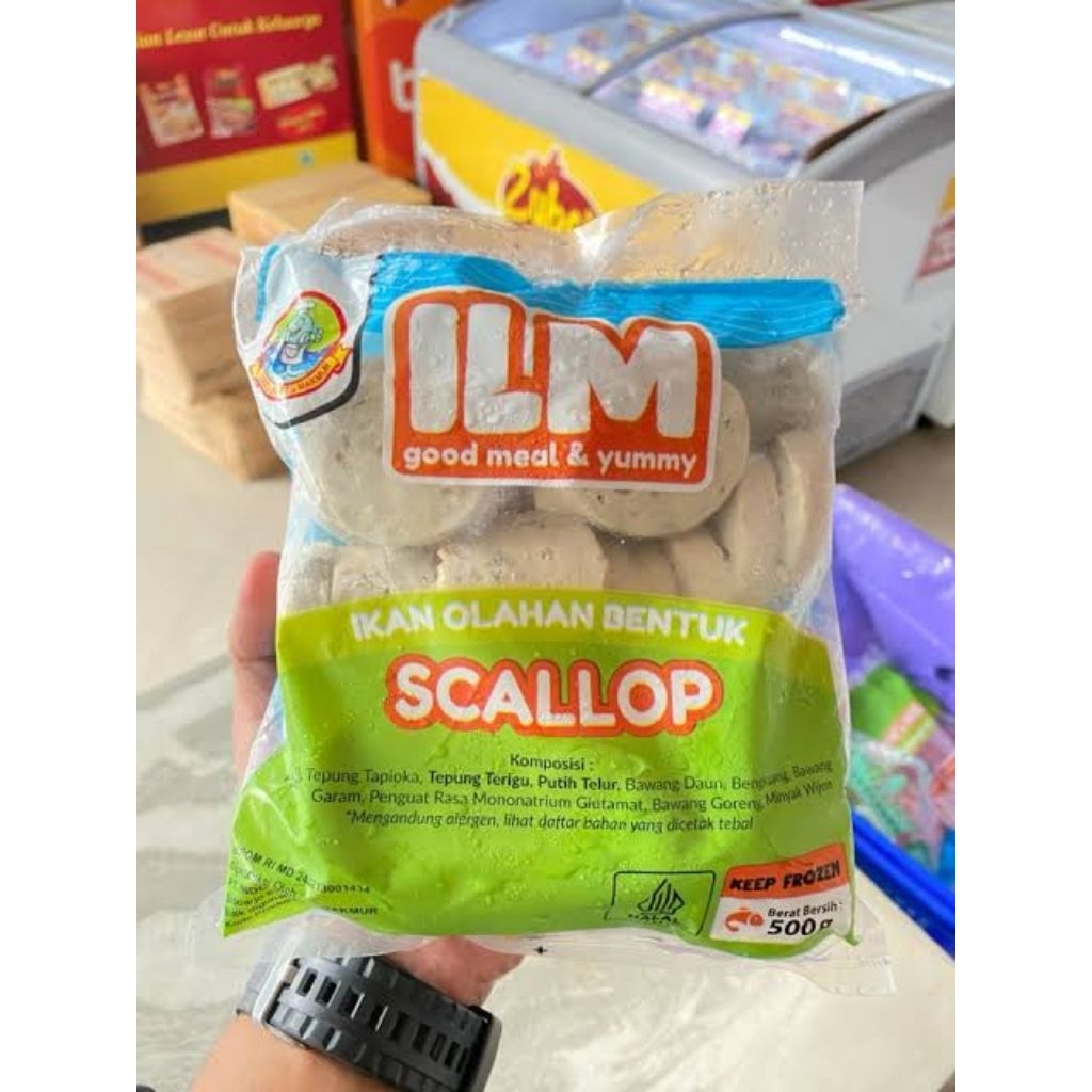 Scallop ILM 500gr / Scalop / Scallop / Sosis Scalop / ILM Scalop