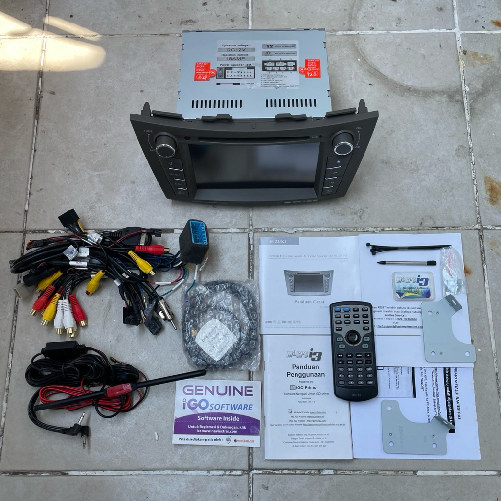 AUDIO HEAD UNIT + GPS SUZUKI ERTIGA 2012-2018 G/SGP