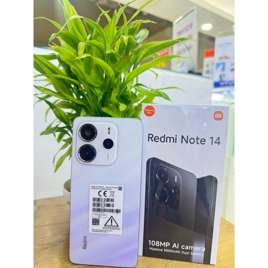 Redmi Note 14  Ram 8 memori 128-256