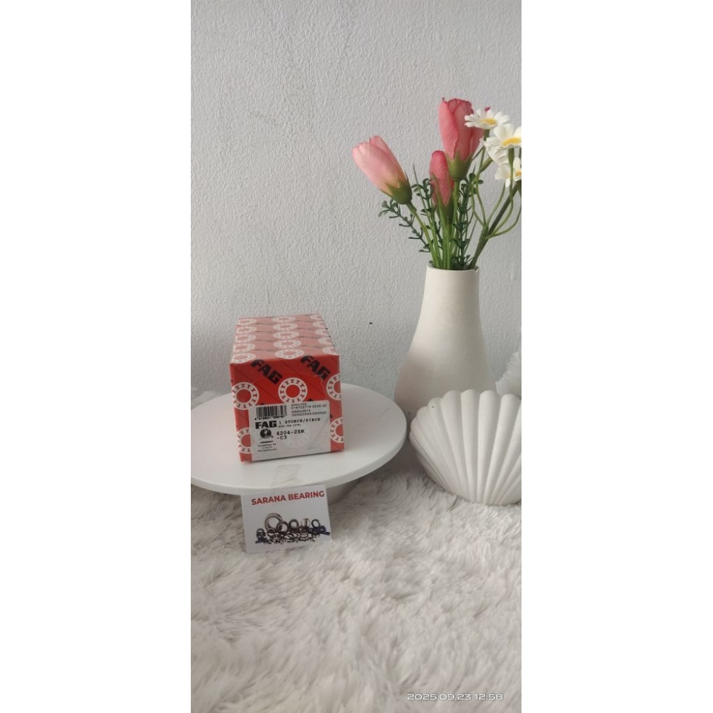 Bearing 6204 2ZR C3 FAG