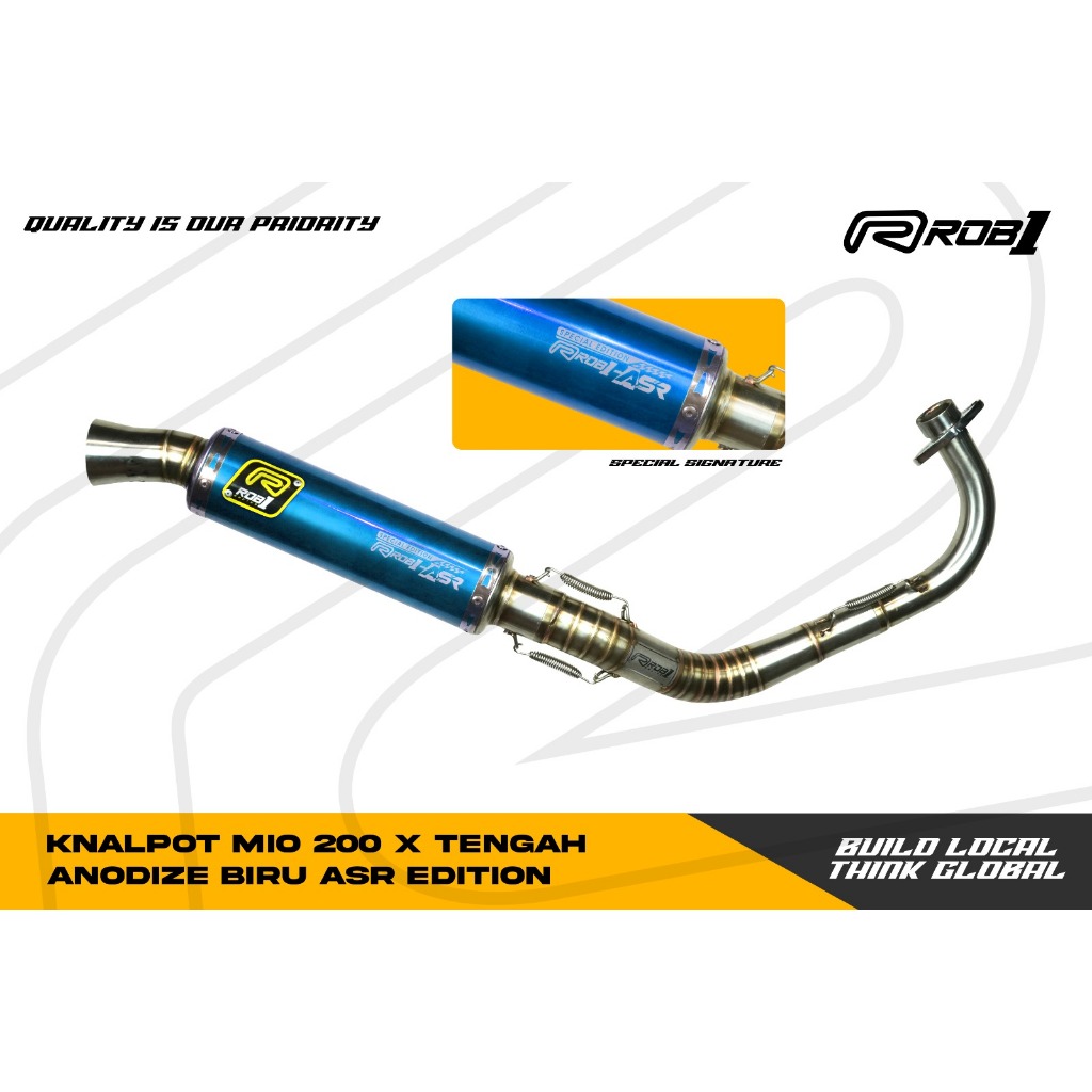 ROB1 MIO 200 DB17 Ex Samping Anodize Original