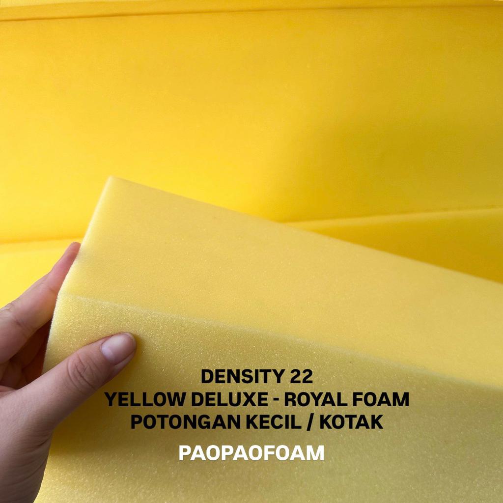 CUSTOM Potongan Busa Deluxe D22 ROYAL FOAM