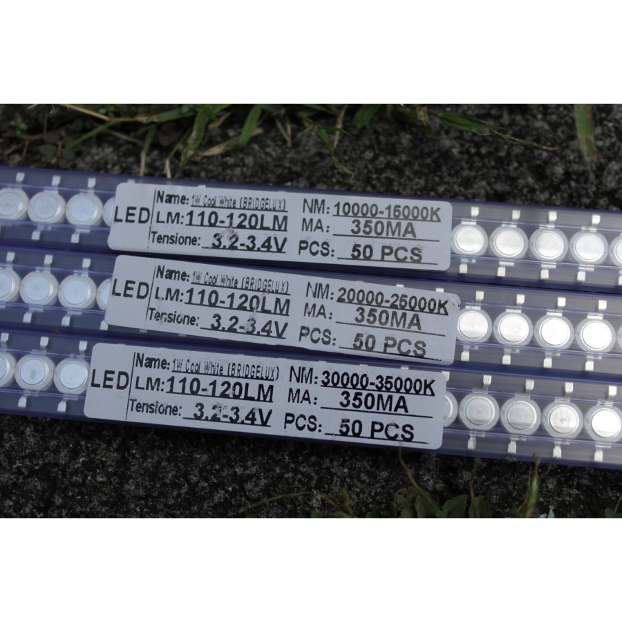 [10pcs] Lampu LED HPL 1 Watt BRIDGELUX