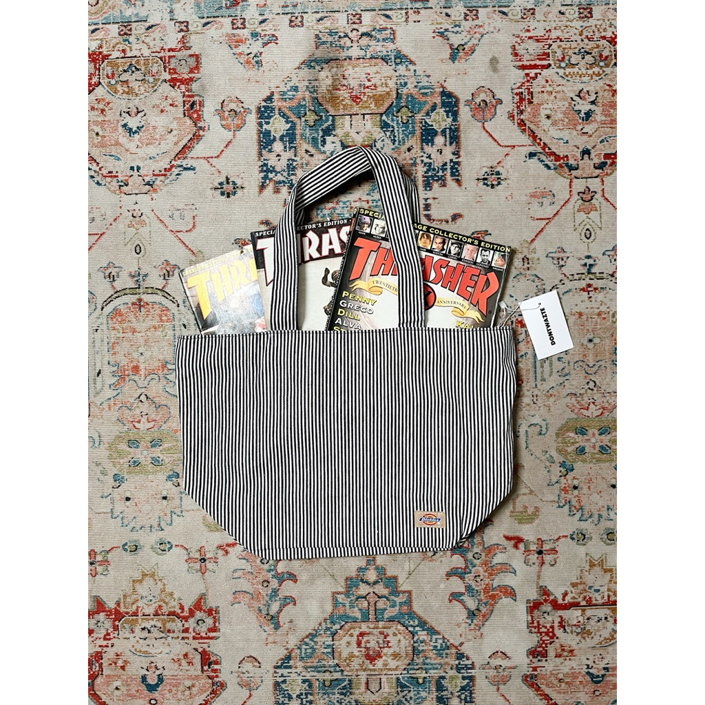 DC HICKORY DENIM TOTEBAG