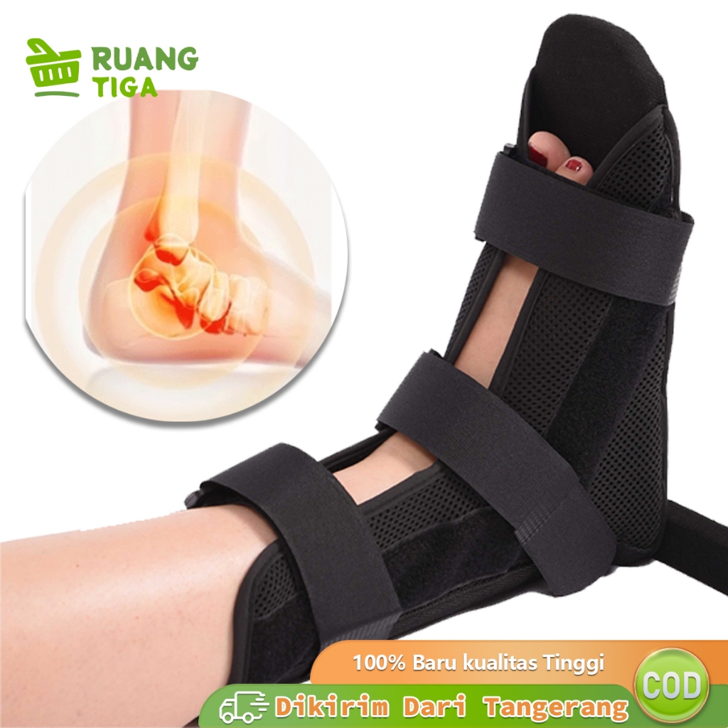 AFO Ankle Foot Orthosis Dewasa Soft Drop Foot Orthopedi Sepatu Splint Ankle Support