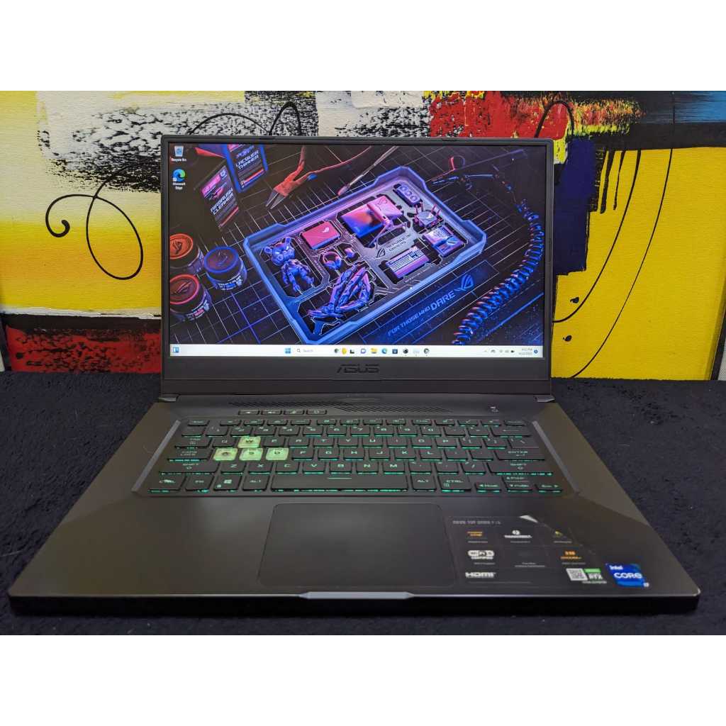 Laptop Asus TUF Dash F15 Core i7 gen11 16/512 RTX 3050 Ti