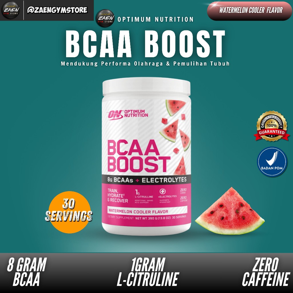 ON Optimum Nutrition BCAA Boost 30 Serving Electrolytes Bcaa