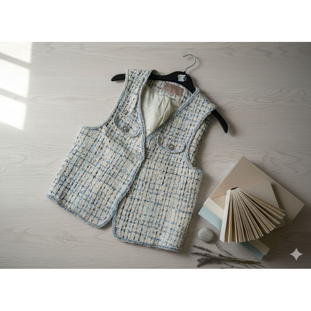 VEST TWEED PREMIUM