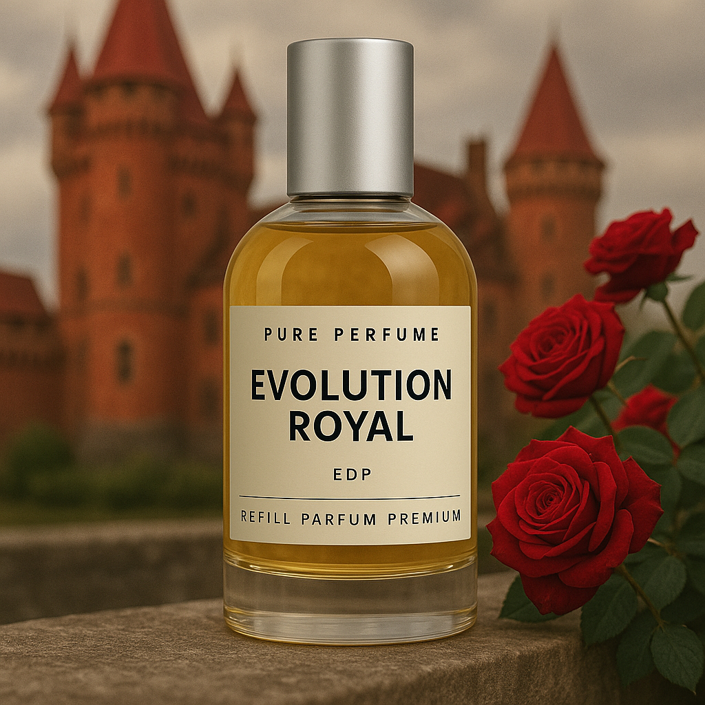 EVOLUTION ROYAL BY PURE PERFUME | REFILL PARFUM PREMIUM WANITA TAHAN LAMA
