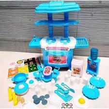 Mainan Kitchen Set FK 113 – Dapur Mini Lengkap dengan Wastafel & Cuci Piring