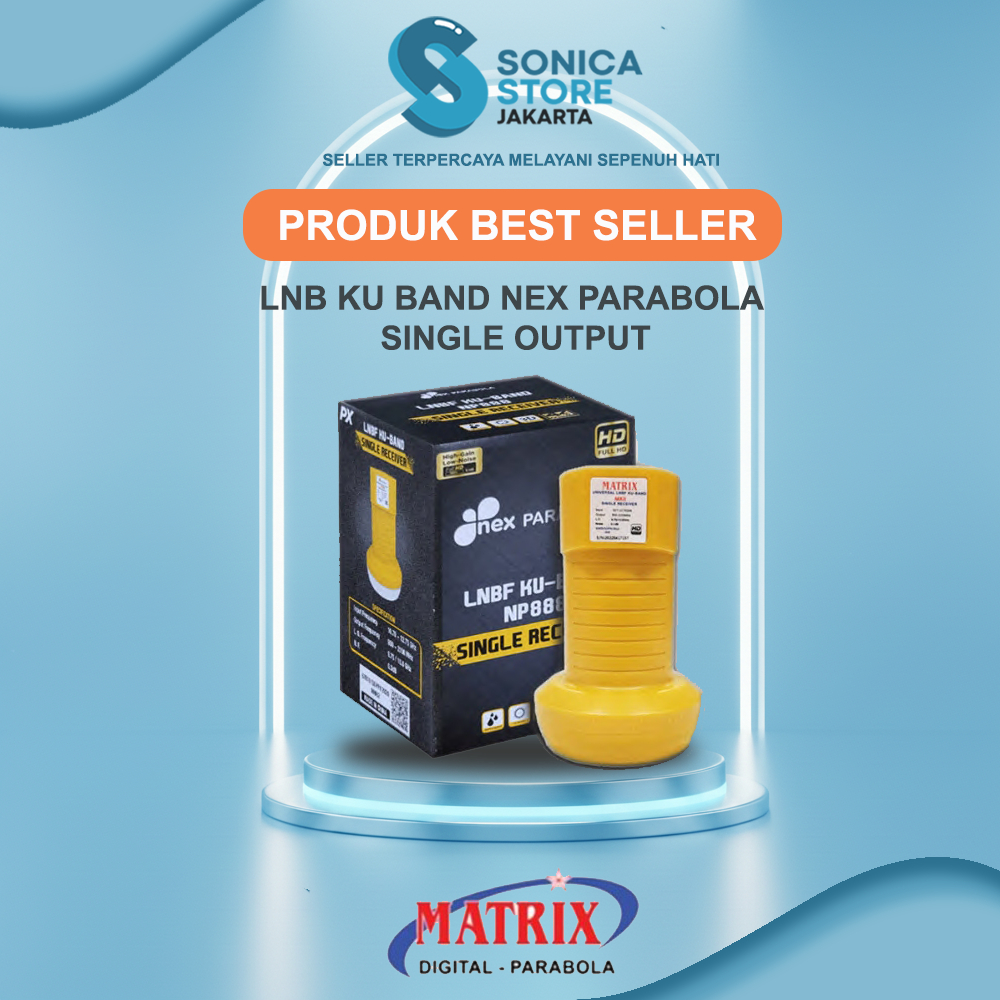 [BISA COD] LNB KuBand Nex Parabola Single Output MKII