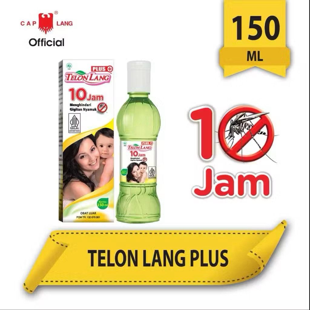 CAP LANG MINYAK TELON LANG PLUS 150ml