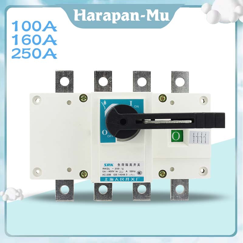 Change Over Switch Beban Tegangan Rendah / Change Over Switch 4P 100A/160A/250A