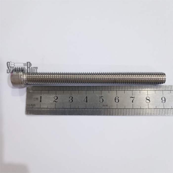M8 x 90 Baut L Hex Head Socket Screw Stainless 304 M8x90