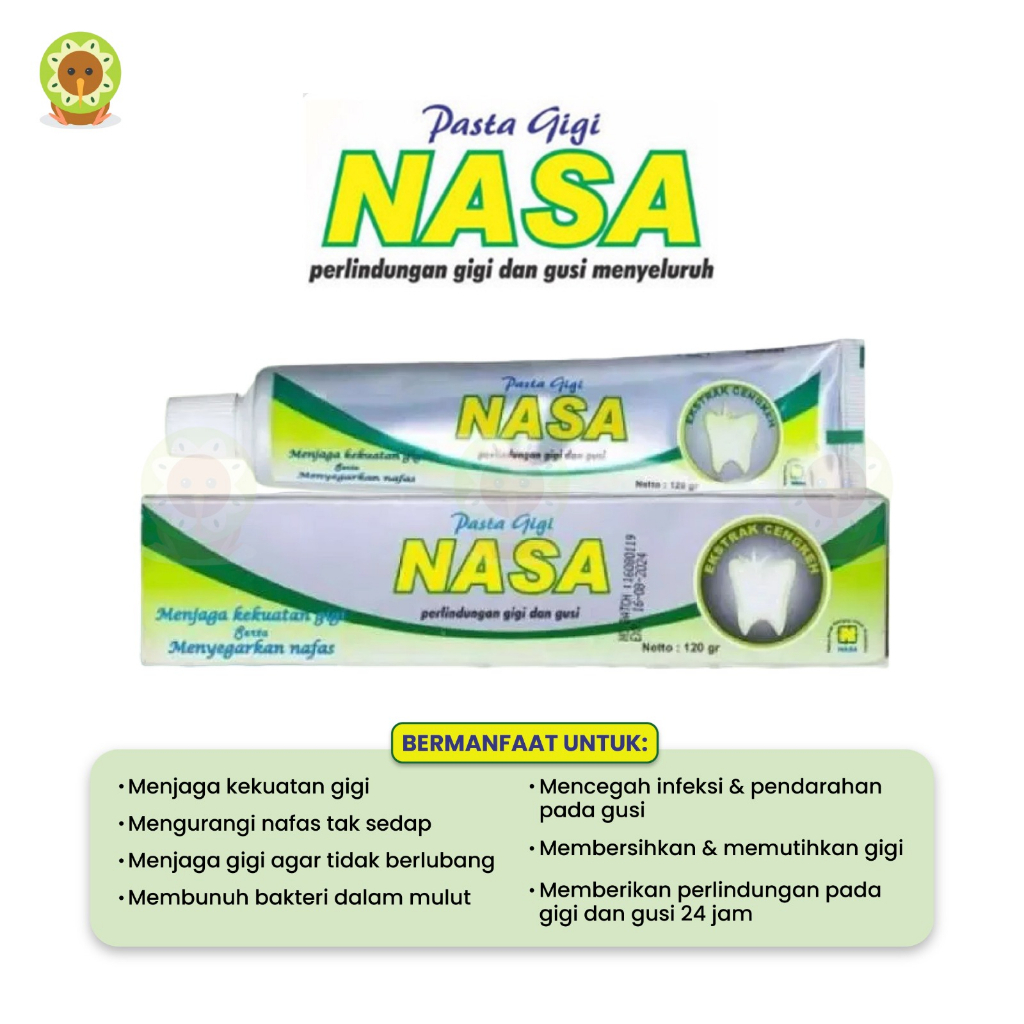 Pasta Gigi NASA - Pasta Gigi - Membantu Merontokkan Karang Gigi