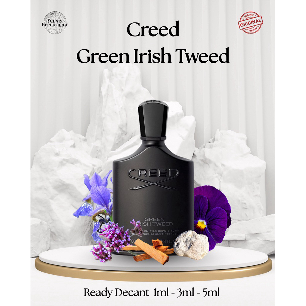 Decant Creed Green Irish Tweed