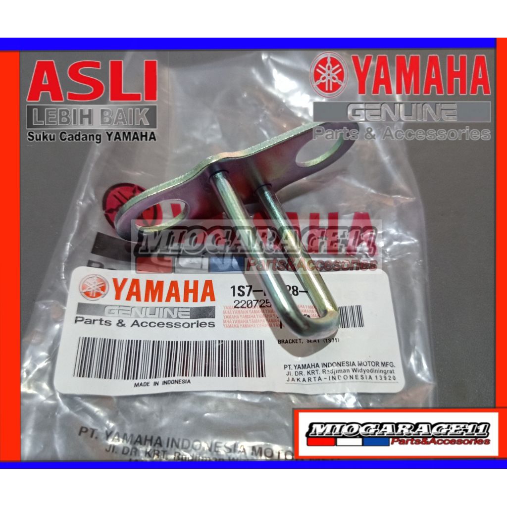 Bracket Breket Lawan Kunci Jok Yamaha Jupiter MX 135 Original Asli Yamaha 1S7-F4728-00