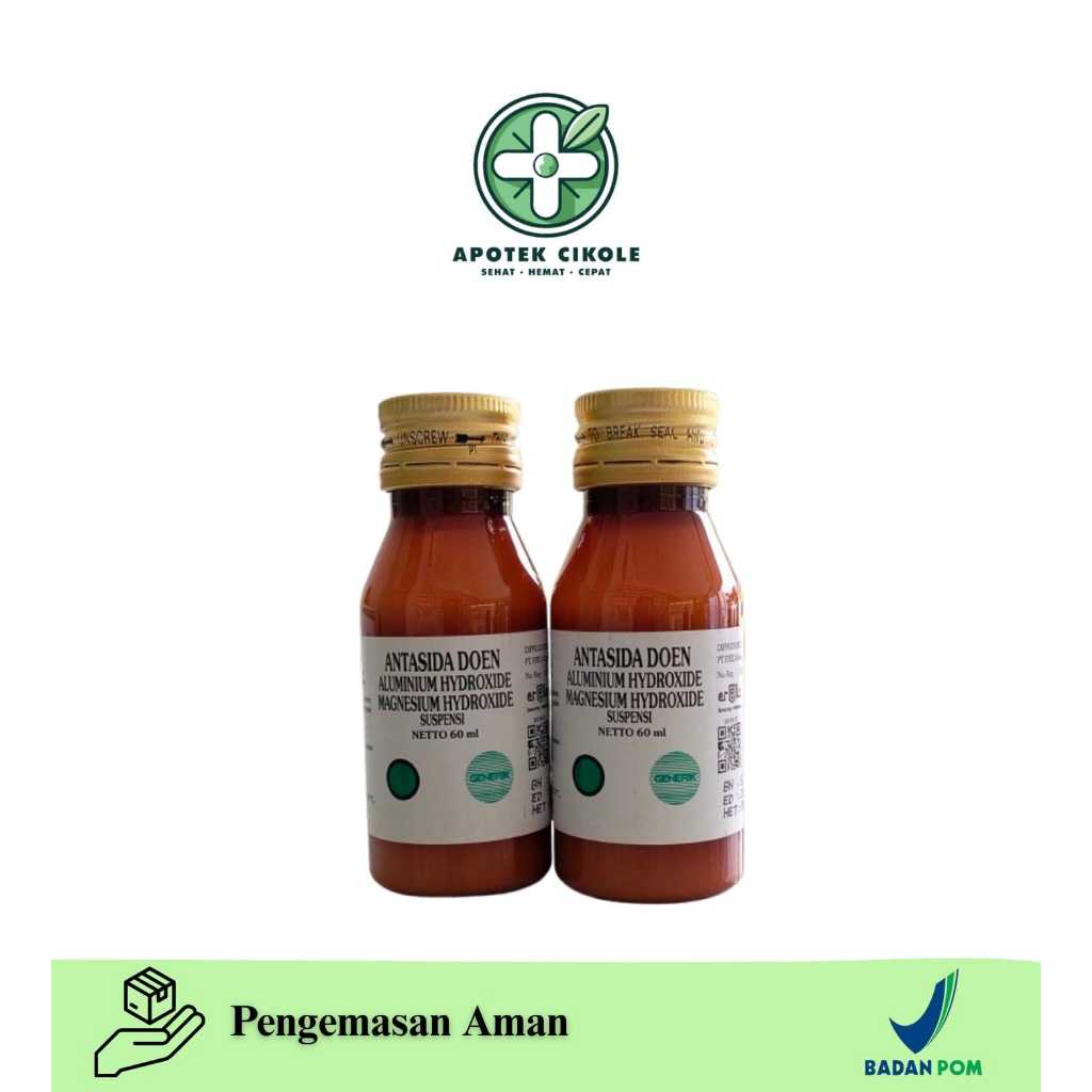 Antasida Doen 60ml Botol Erela | Obat Maag & Asam Lambung