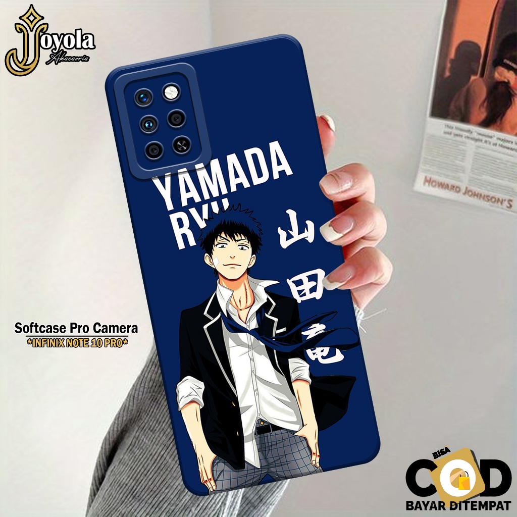 Softcase Hp Infinix Note 10 Pro JOYOLA Fashion Case Anime Case Infinix Note 10 Pro Silikon Tpu Pro C