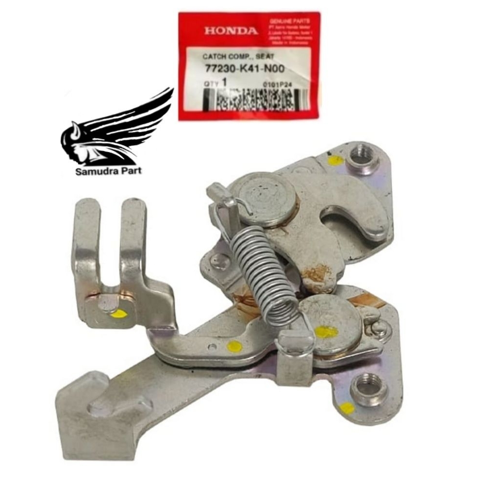 77230K41N00 Kancingan Pengait Jok Sedel Supra 125 Fi Vario 125 original 77230KZR602