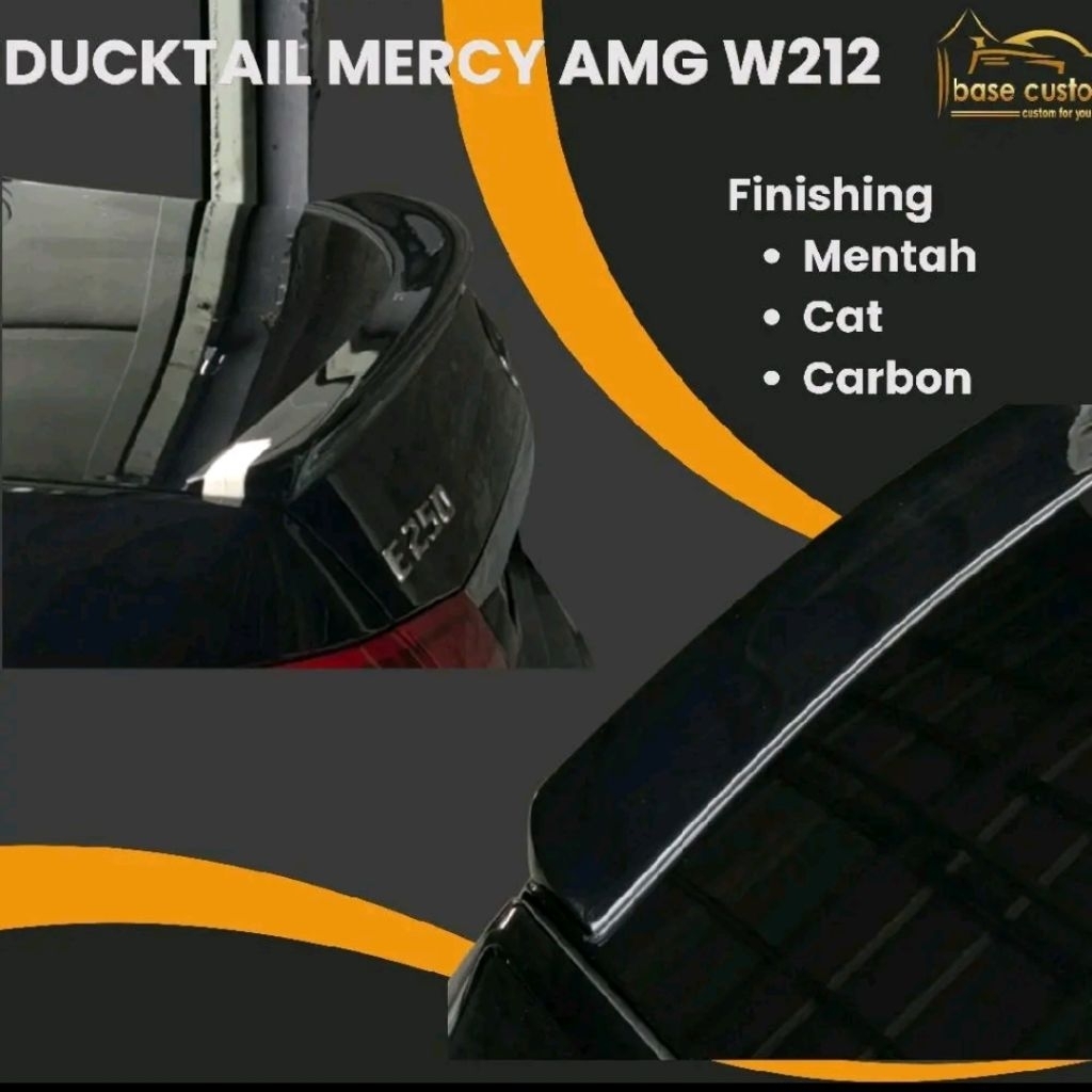 Ducktail AMG Mercy W212 / Mercy W-212
