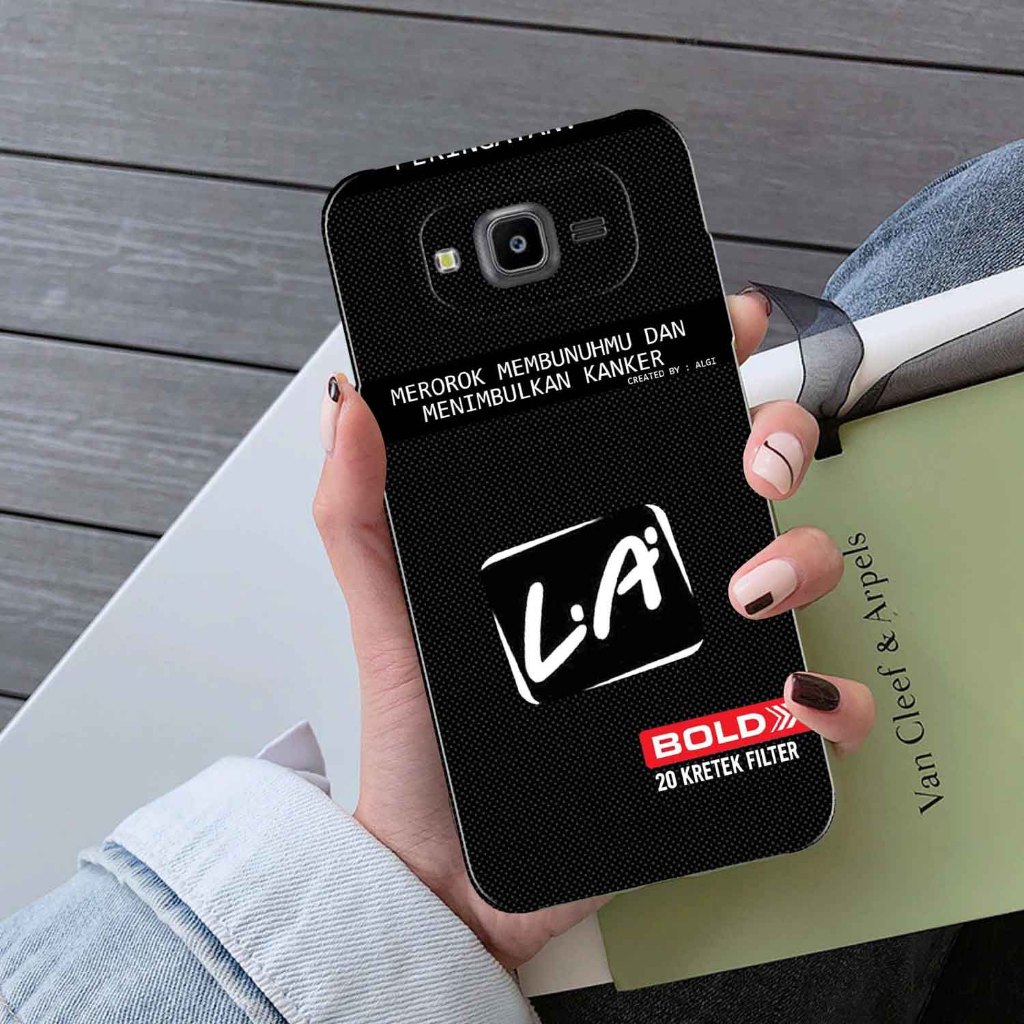 Softcase Untuk Samsung Galaxy J7 Core / J7 2016 - Softcase Gambar Fashion Printing { Rokok Limited E