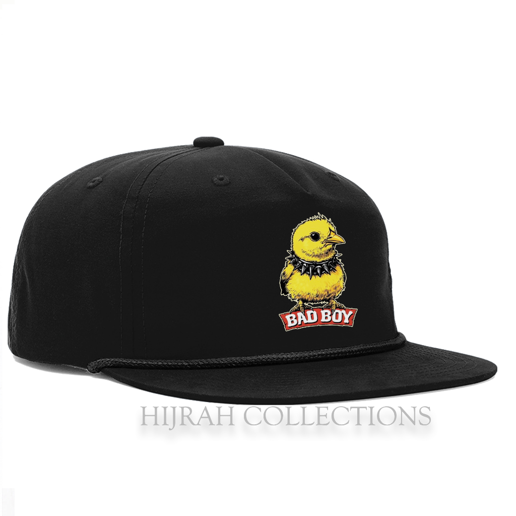 Topi Vintage Rope Hat logo Badboy | Snapback Oldskool classic Logo Band topi Casual Skateboarding