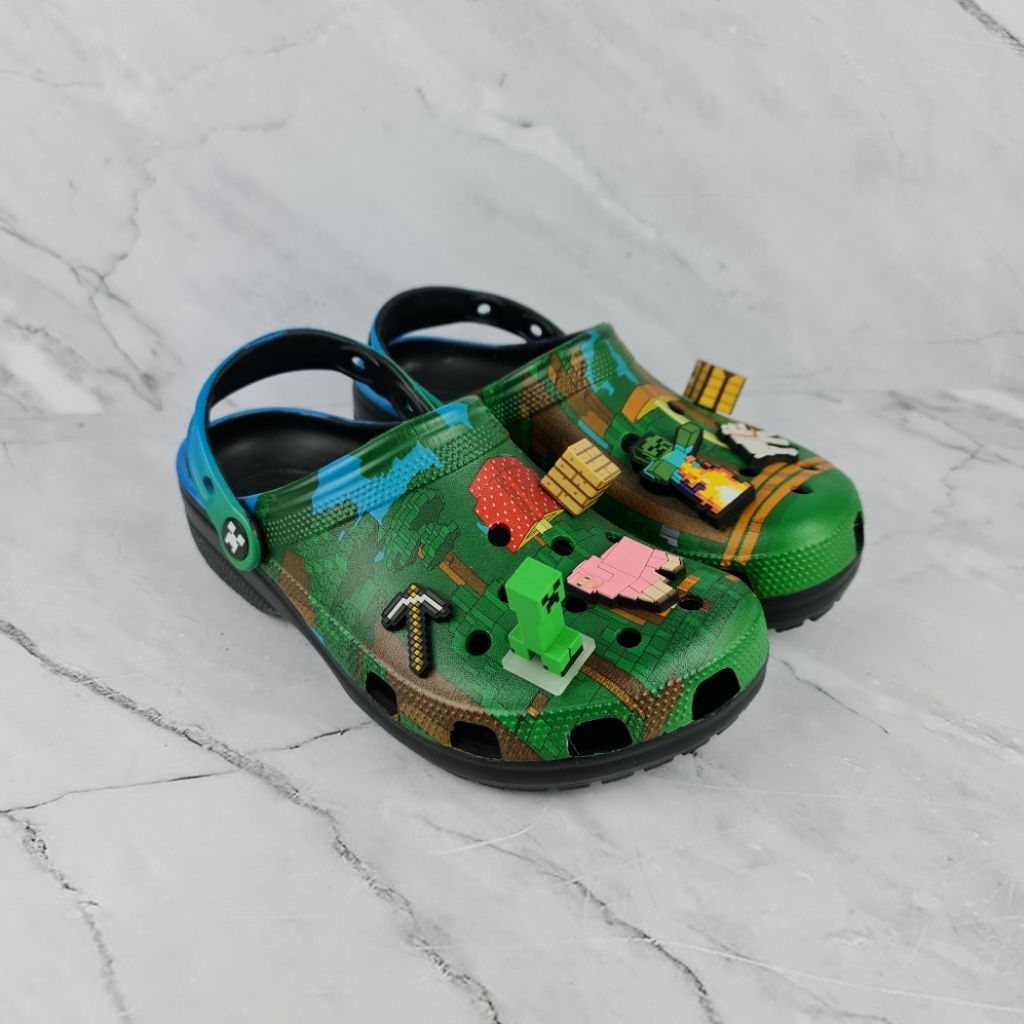 CROCS MINECRAFT LED/SANDAL PRIA/SANDAL CROCS PRIA/CROCS MINECRAFT