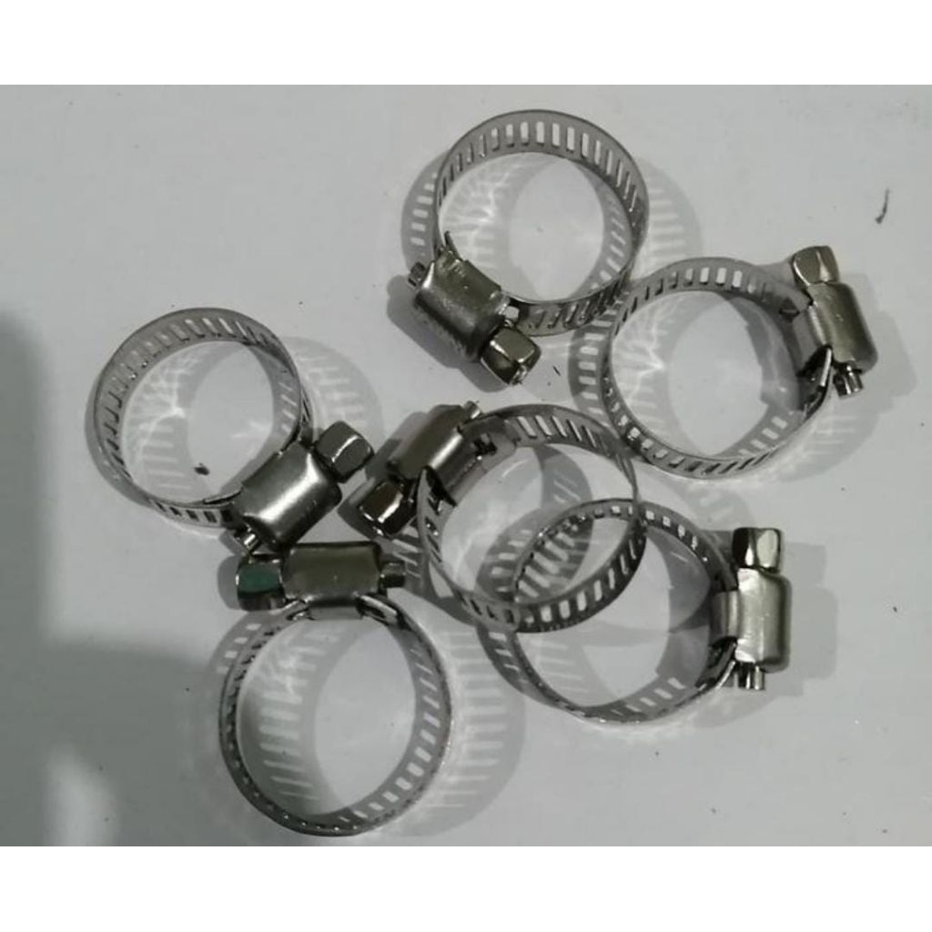 Klem Selang 7/8 Taiwan klem selang klem selang besi klem selang stainless hose klem selang adjustabl