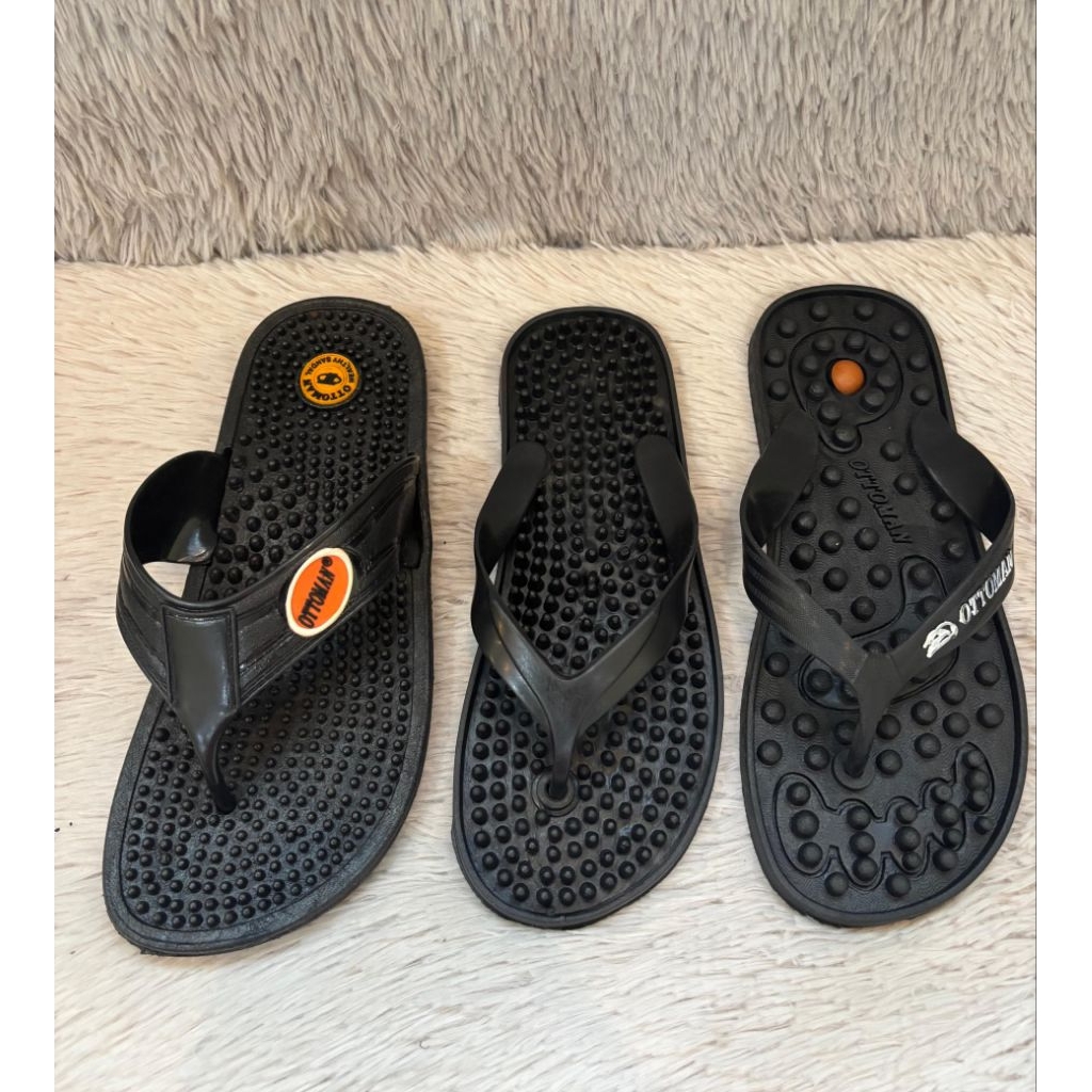 Sandal Rematik Ottoman - Sandal Jepit Rematik Pria / Wanita - Sandal Kesehatan - Sandal Terapi