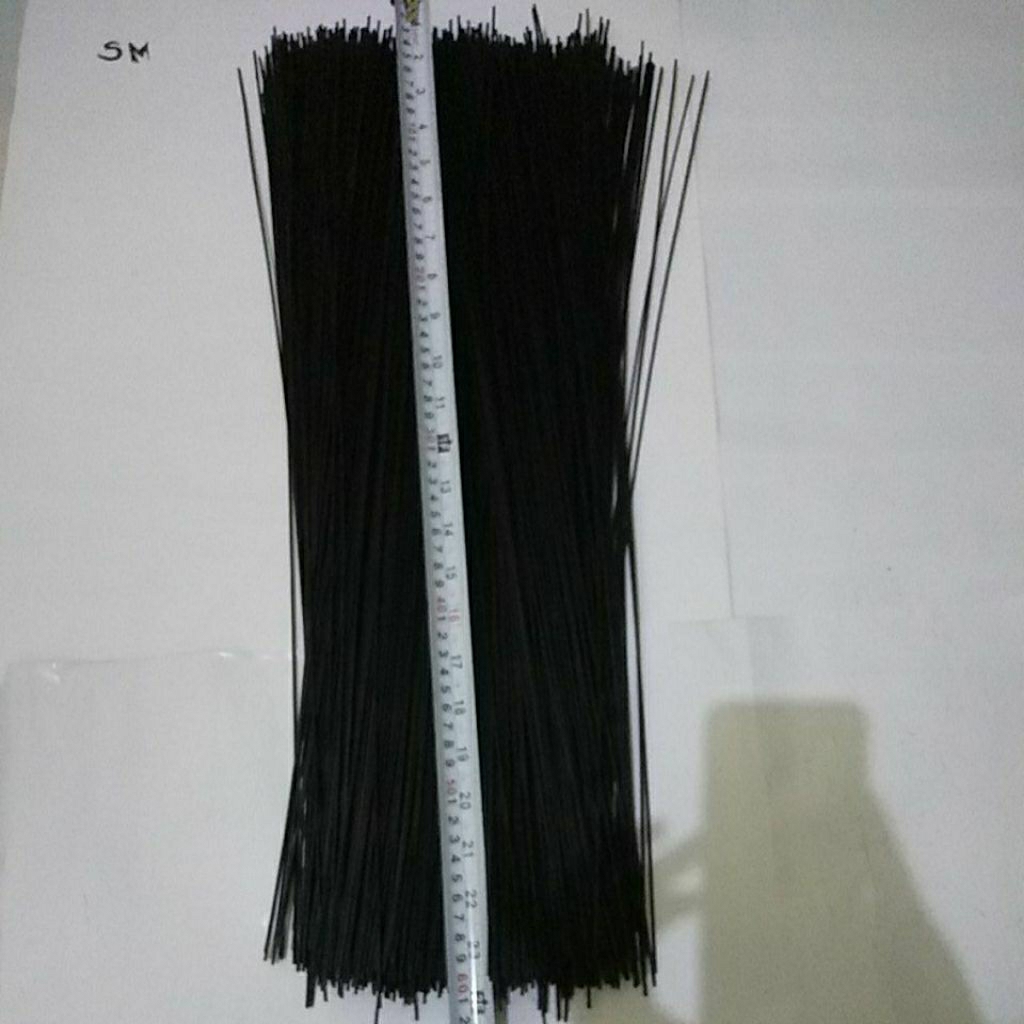 Ruji Bambu Hitam Panjang 60 cm Glosi Buat Sangkar Burung