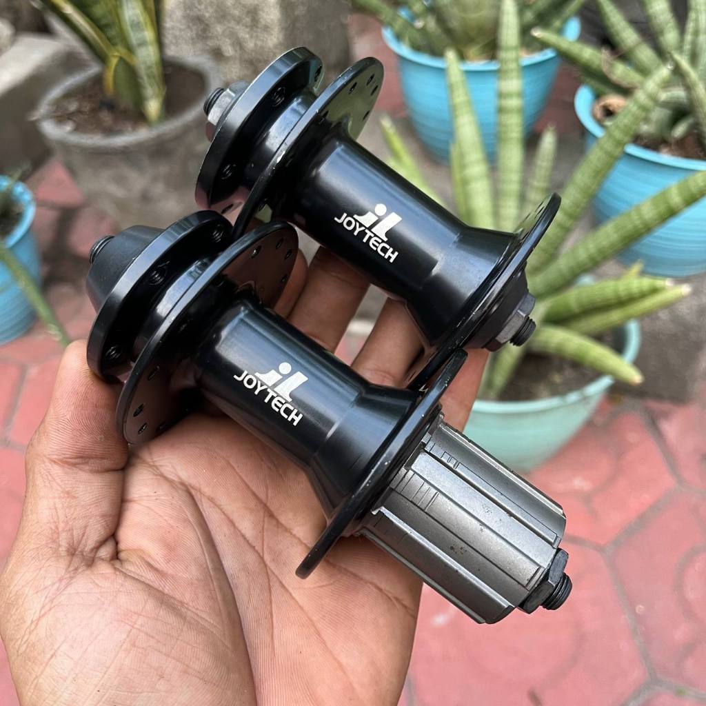 Hub freehub bos tromol sepeda joytech cassete sloop 28 hole 8-10 speed semi jangkrik disc brake pelo