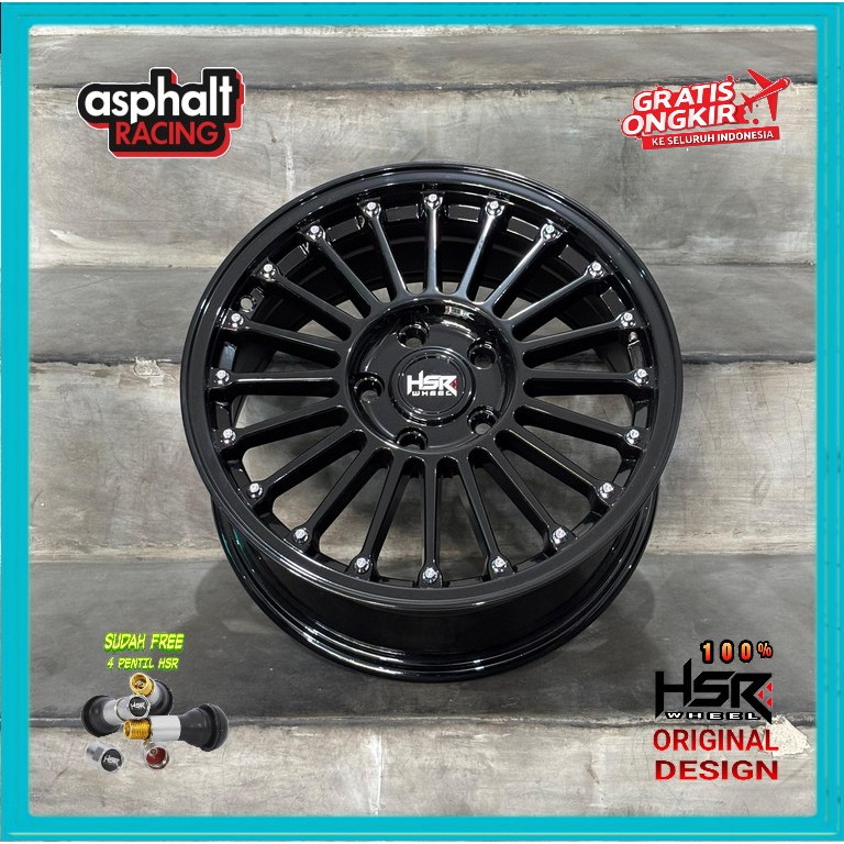 Velg Mobil Hsr Original R17 Hsr JJC Pcd 5x114,3 Granmax Xtrail Civic Camry Accord Serena Ring 17