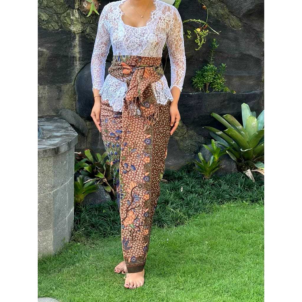 Dewi Bangkits - Kamen Viscose Dolby Serat Nanas ATBM Kamen Lembaran ATBM Kamen Bali Set Selendang