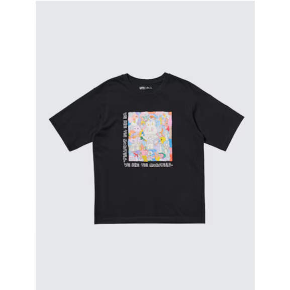 UNIQLO Kaos Wanita UT Pop Mart Lengan Pendek