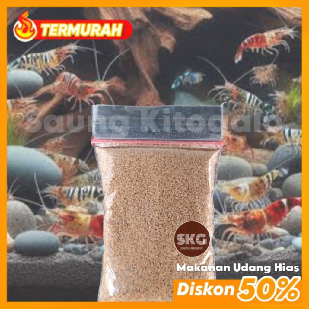 Pelet Pakan Ikan Kecil Hias Lele Nila Protein Tinggi