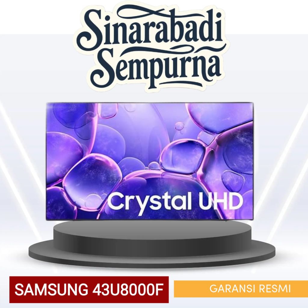 SAMSUNG 43U8000F 4K SMART TV 43 inch 2025 Series