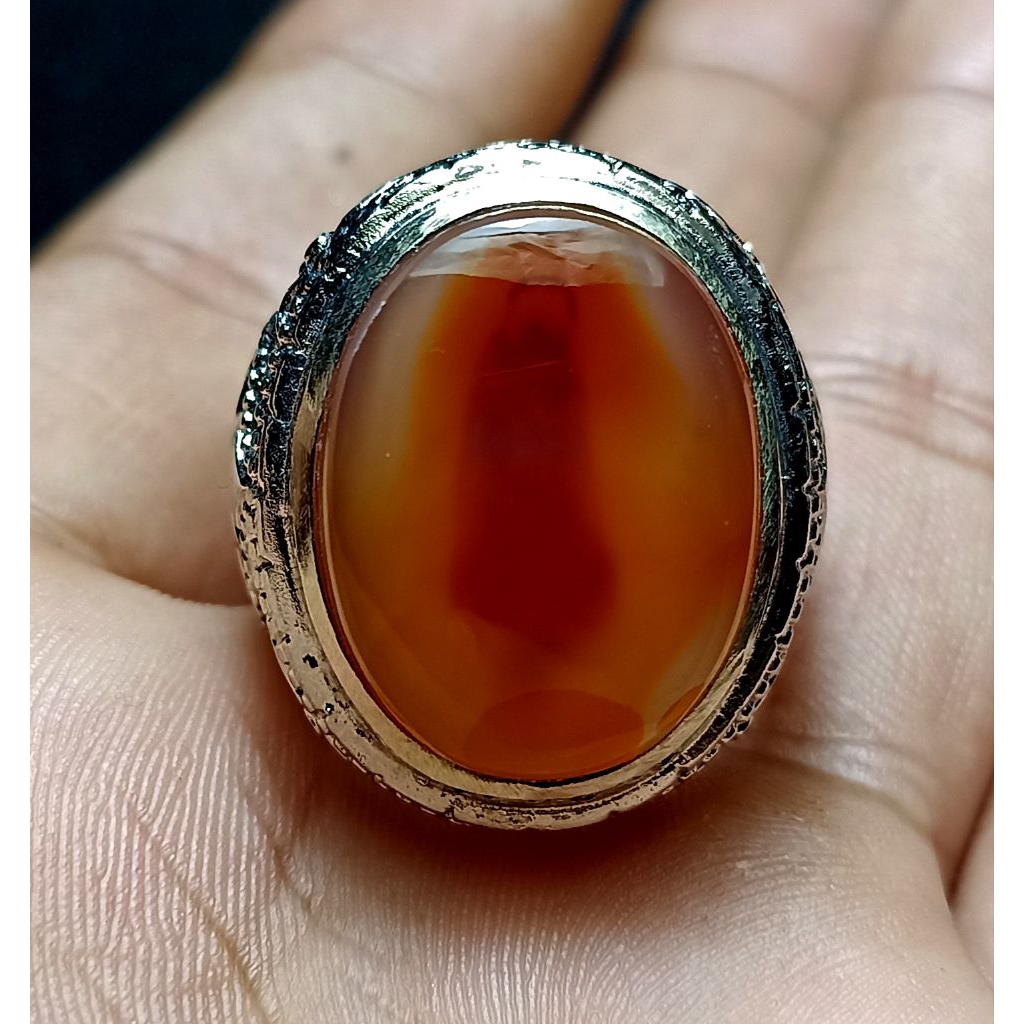 CINCIN BATU AKIK YAKUT MERAH
