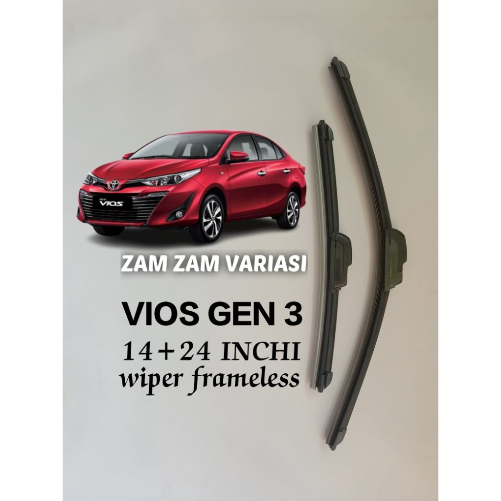 Wiper mobil Vios gen3
