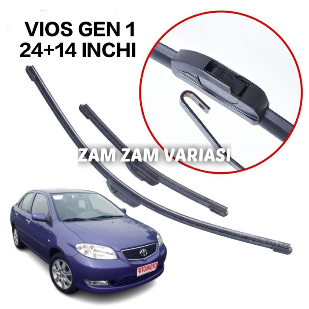 Wiper mobil vios gen1