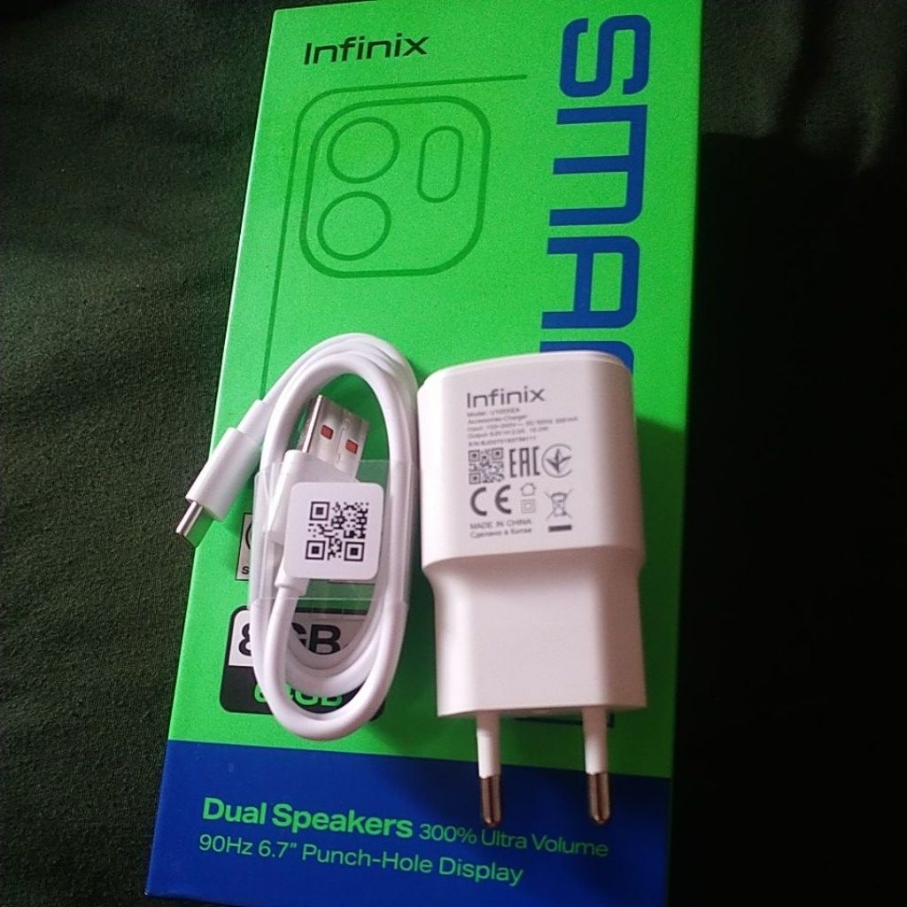 Charger original Infinix Type c bawaan hp