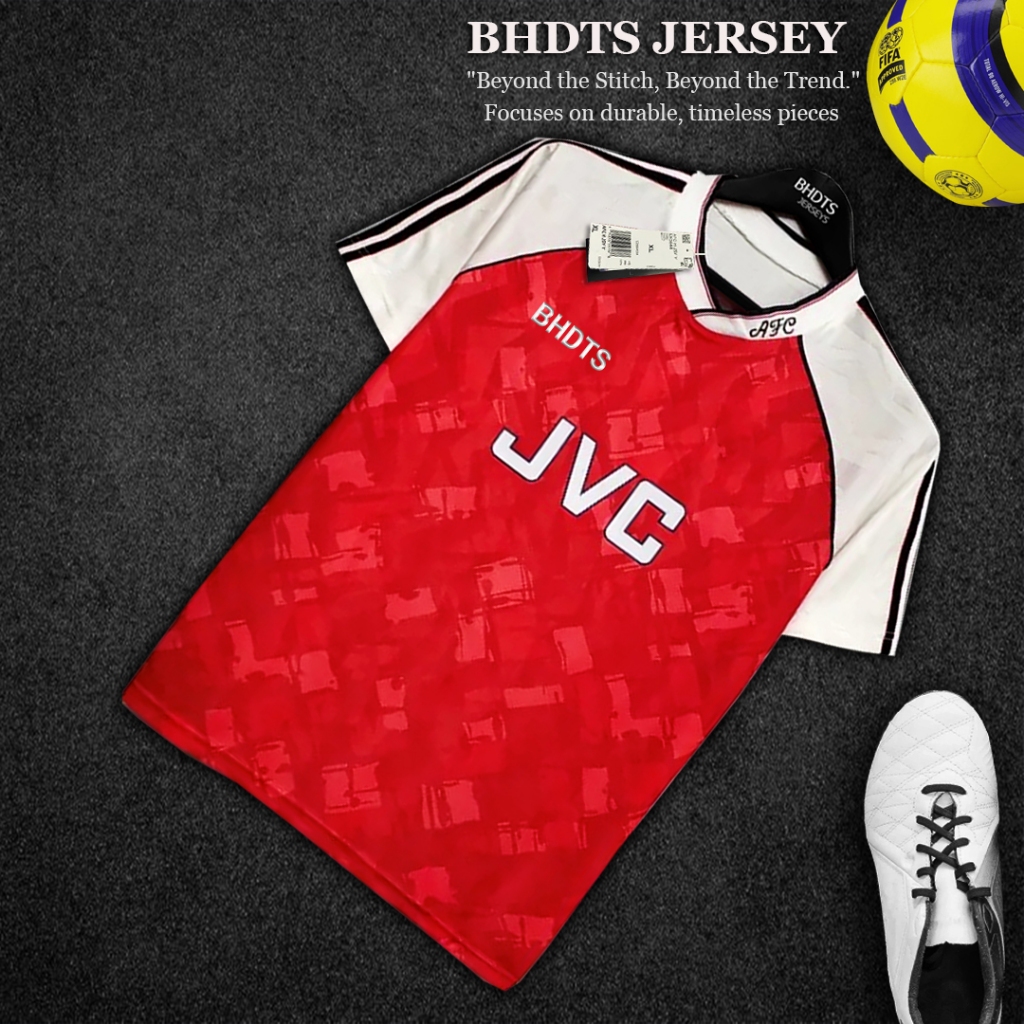 [ Suporter Jersey ] Jersey Arsenal Chimera Home Away Thirs 3RD Retro MUSIM 1990 1992  Men ★ High Qua