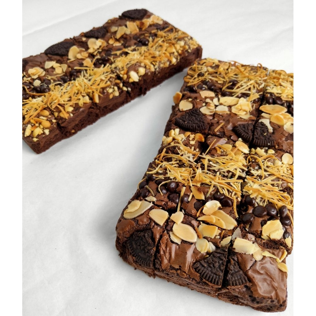 Fudgy Brownies | Fudgy Brownies Panggang | Fudgy Brownies Coklat | Fudgy Brownies Sekat | Fudgy Brow