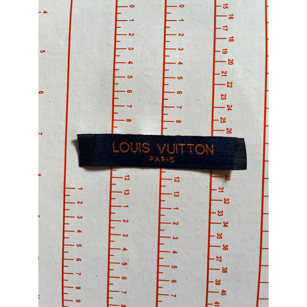 TAG LABEL WOVEN RAJUT LV SUPER PREMIUM