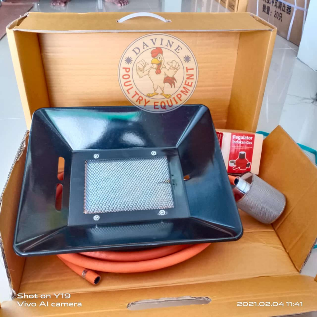 Pemanas Ayam IGM Medion Lengkap Selang & Regulator