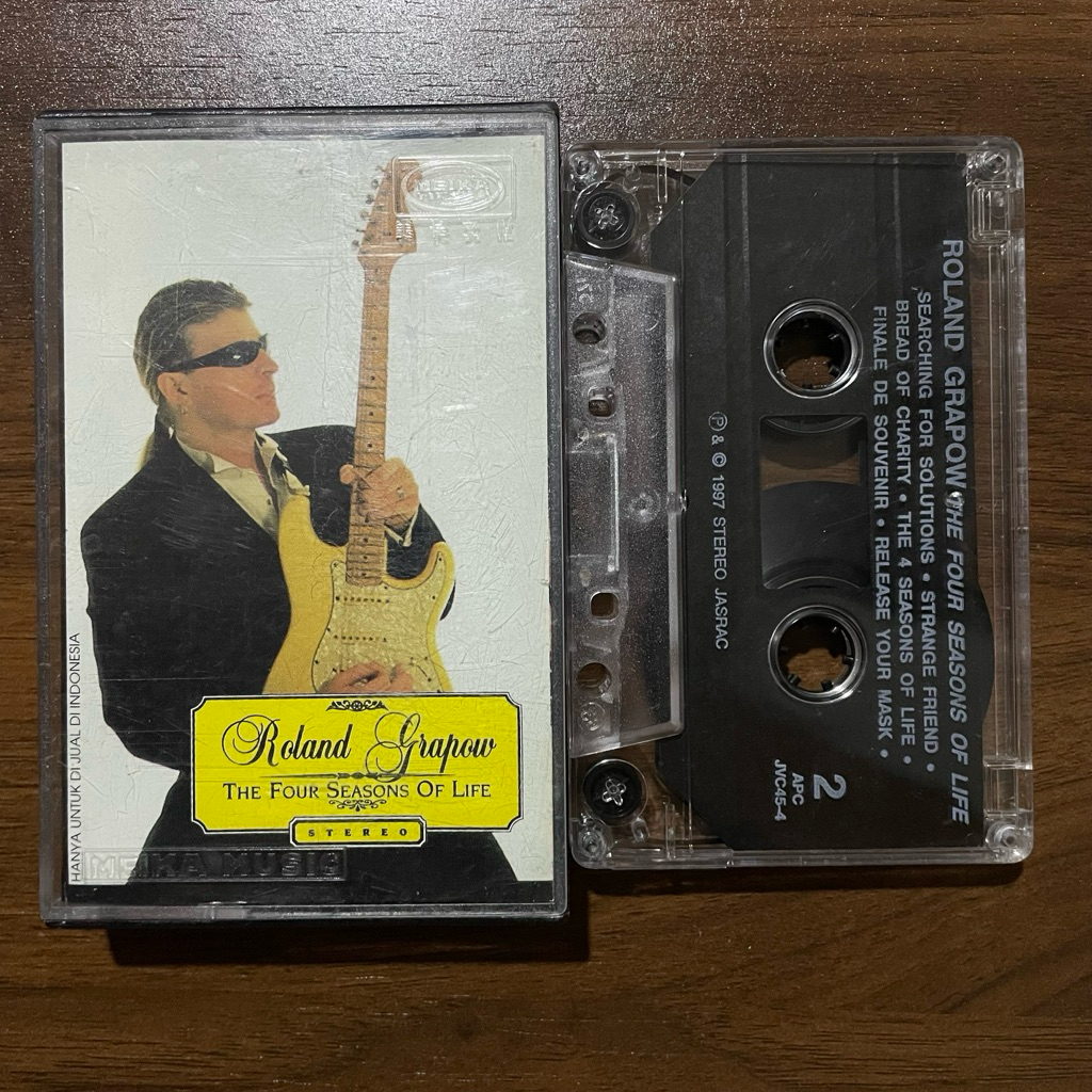 Kaset pita - Roland Grapow - The four seasons of life