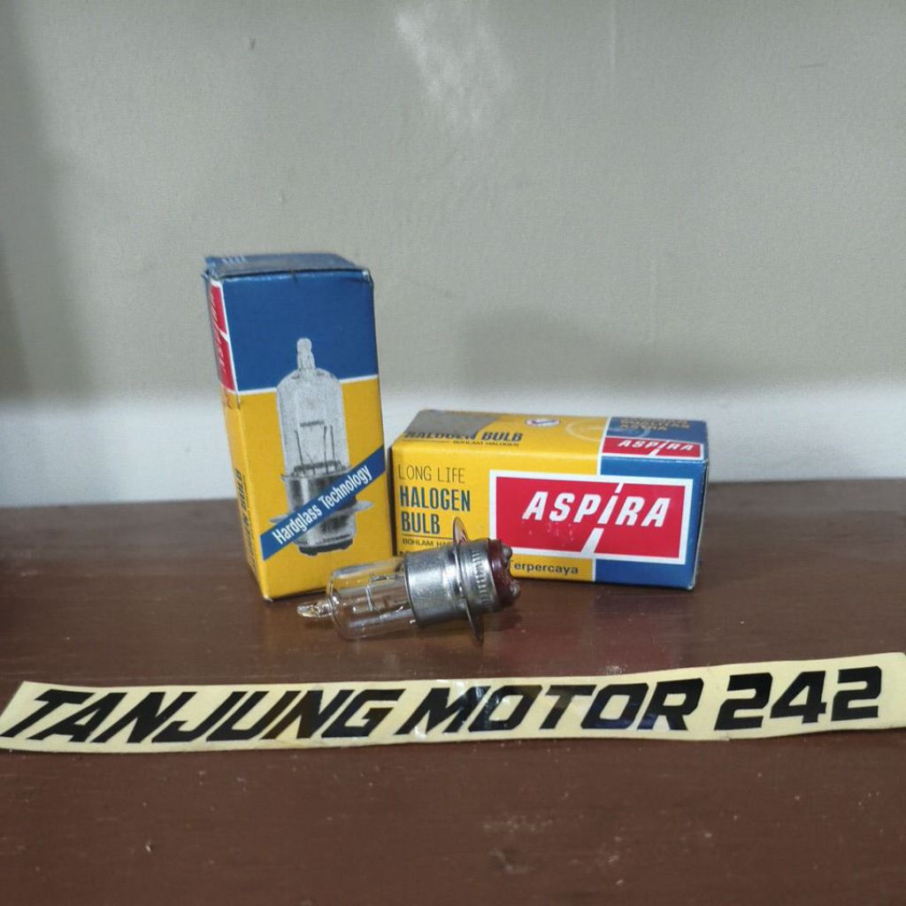 LAMPU DEPAN MOTOR HALOGEN 35WATT